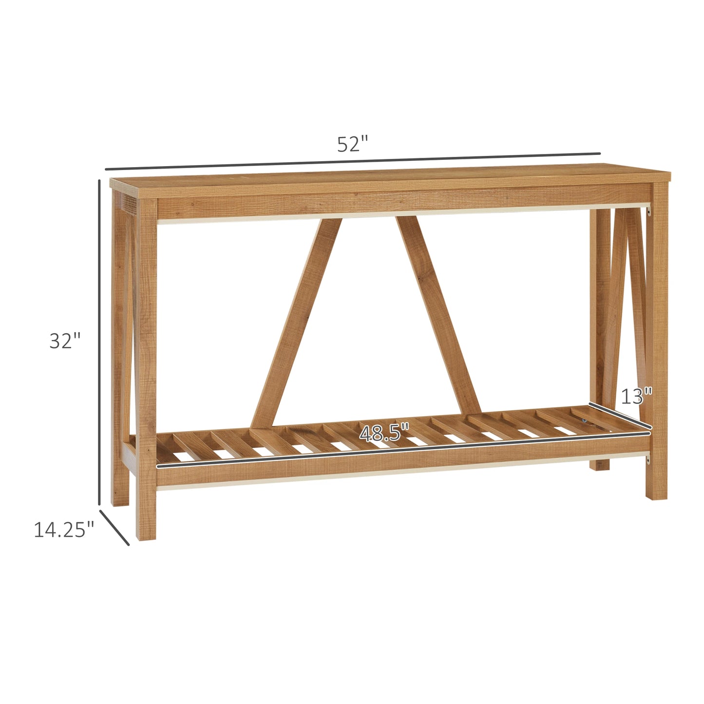 Farmhouse Console Entryway Table
