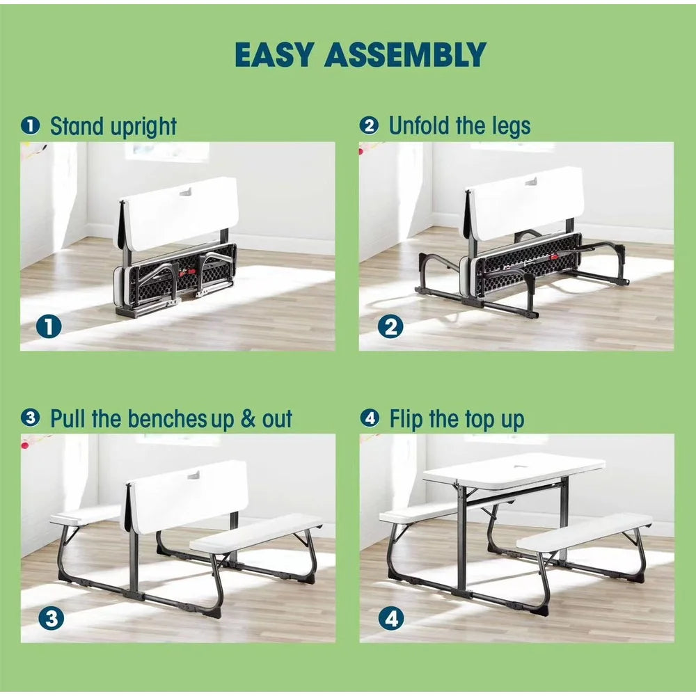 Folding Kids Picnic Table
