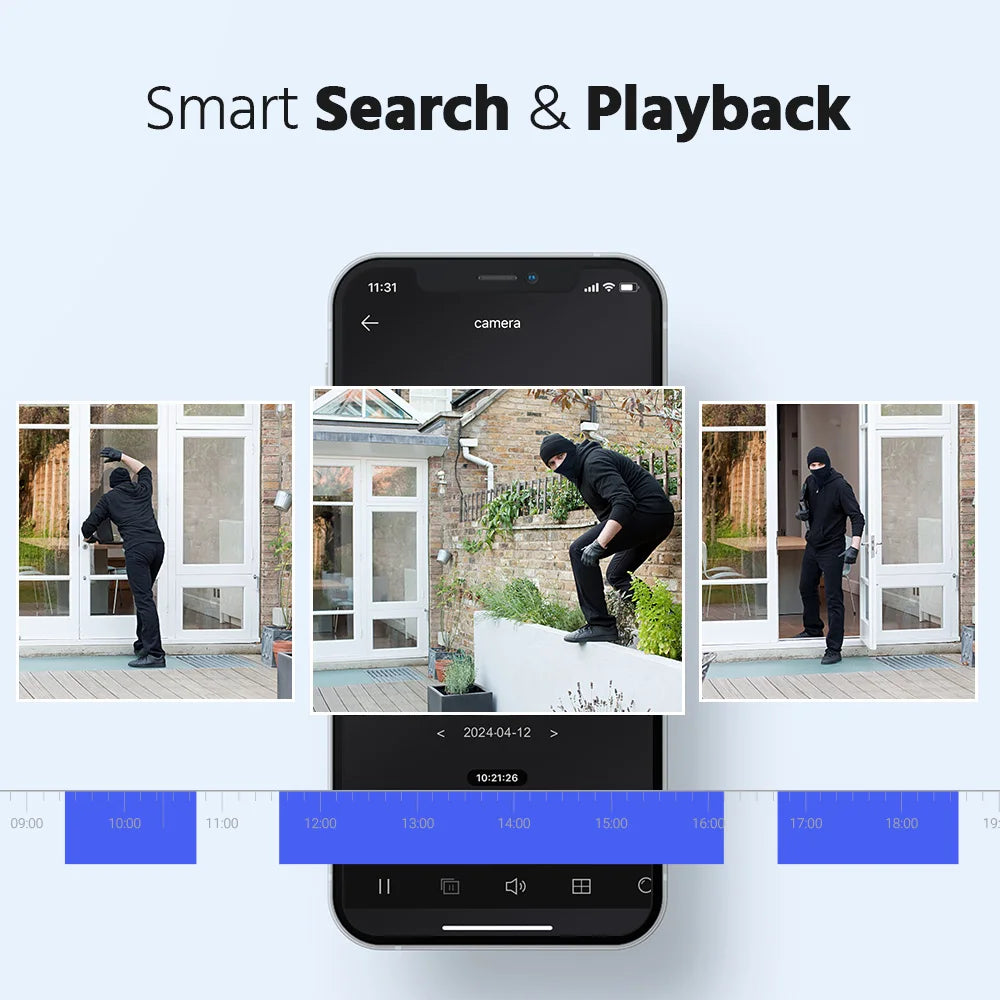 Night Vision Security System Home & Office Protection