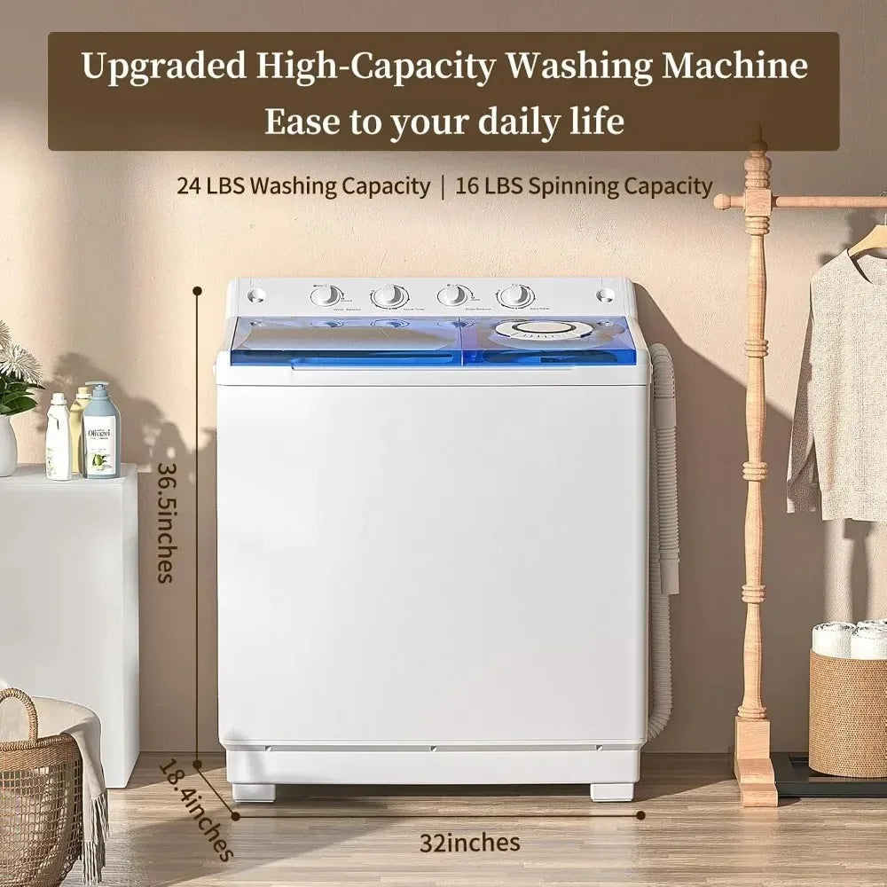 Washing Machine Dryer Combo/40LBS Capacity