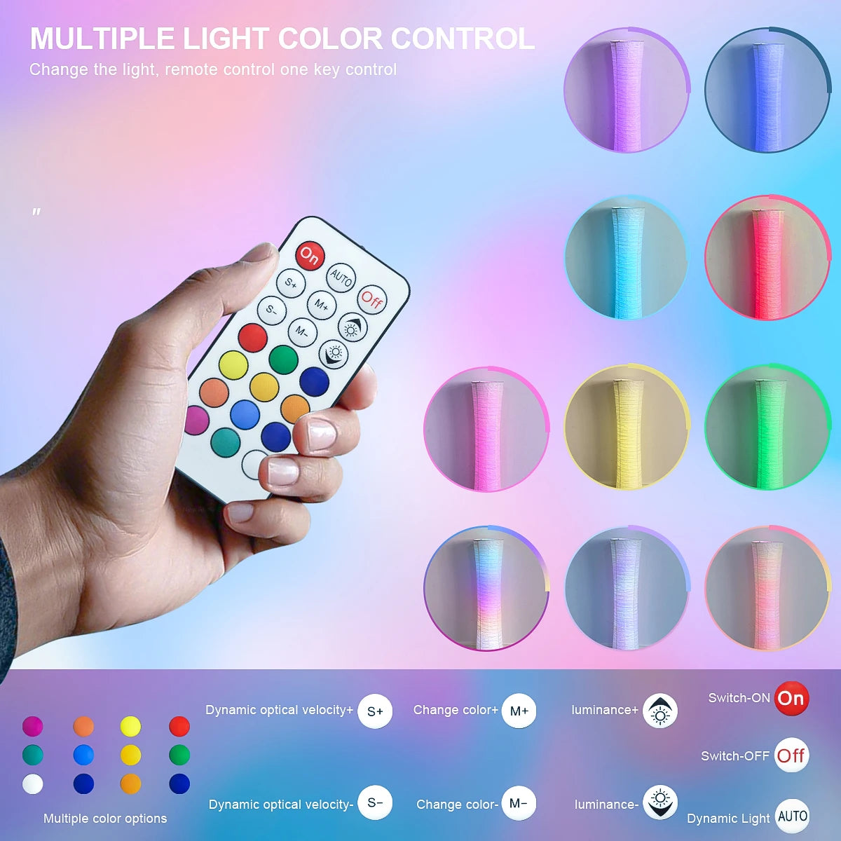 Modern Paper Lamp Remote Control for Comfortable Ambient Lighting