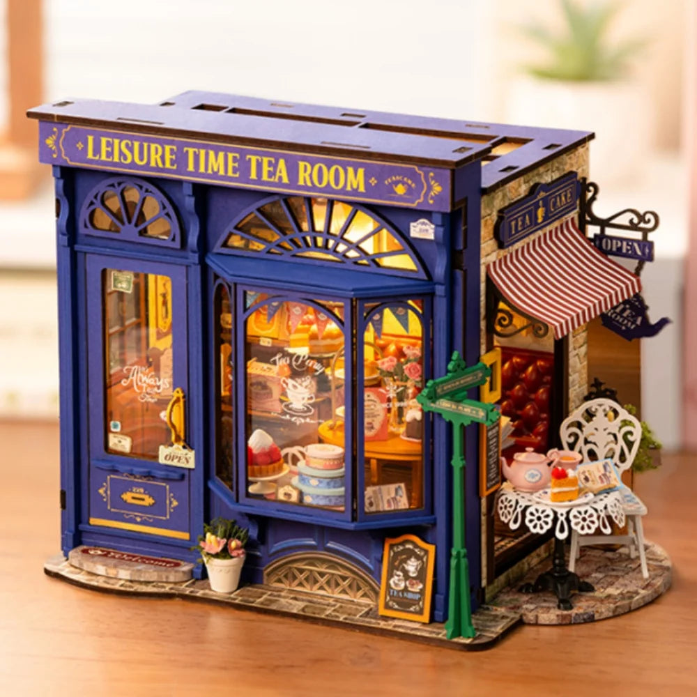 DIY Miniature Dollhouse Kit Build Your Own Tiny Home