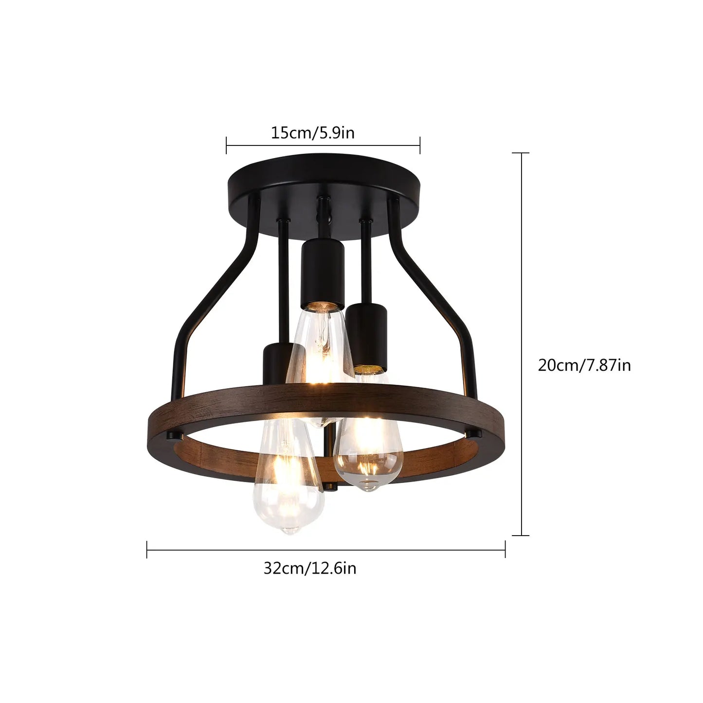 Retro Ceiling Light