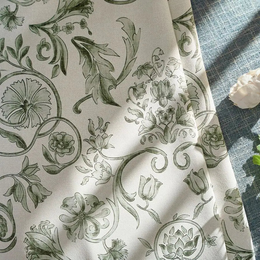 Floral Blackout Curtains