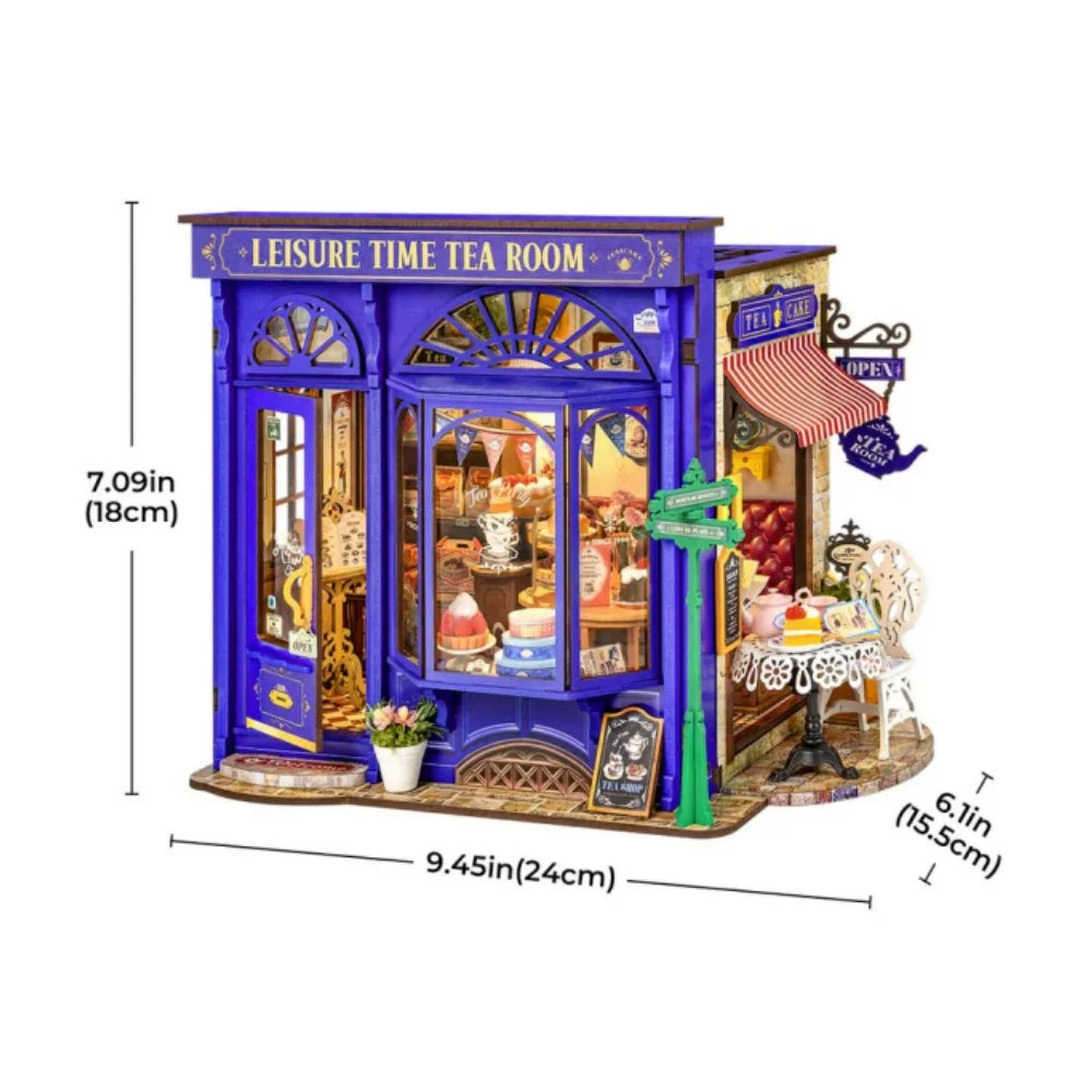 DIY Miniature Dollhouse Kit Build Your Own Tiny Home