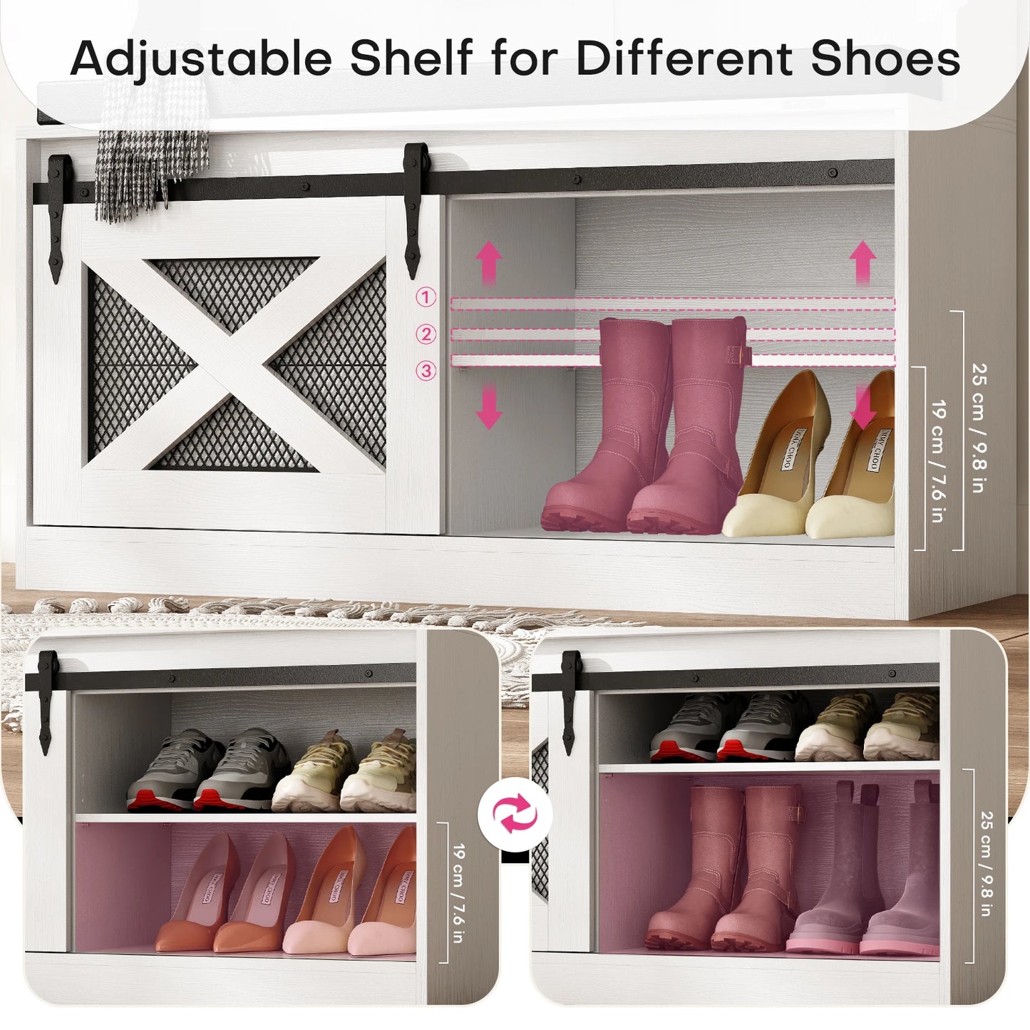 Multifunctional Entryway Bench/Coat Rack