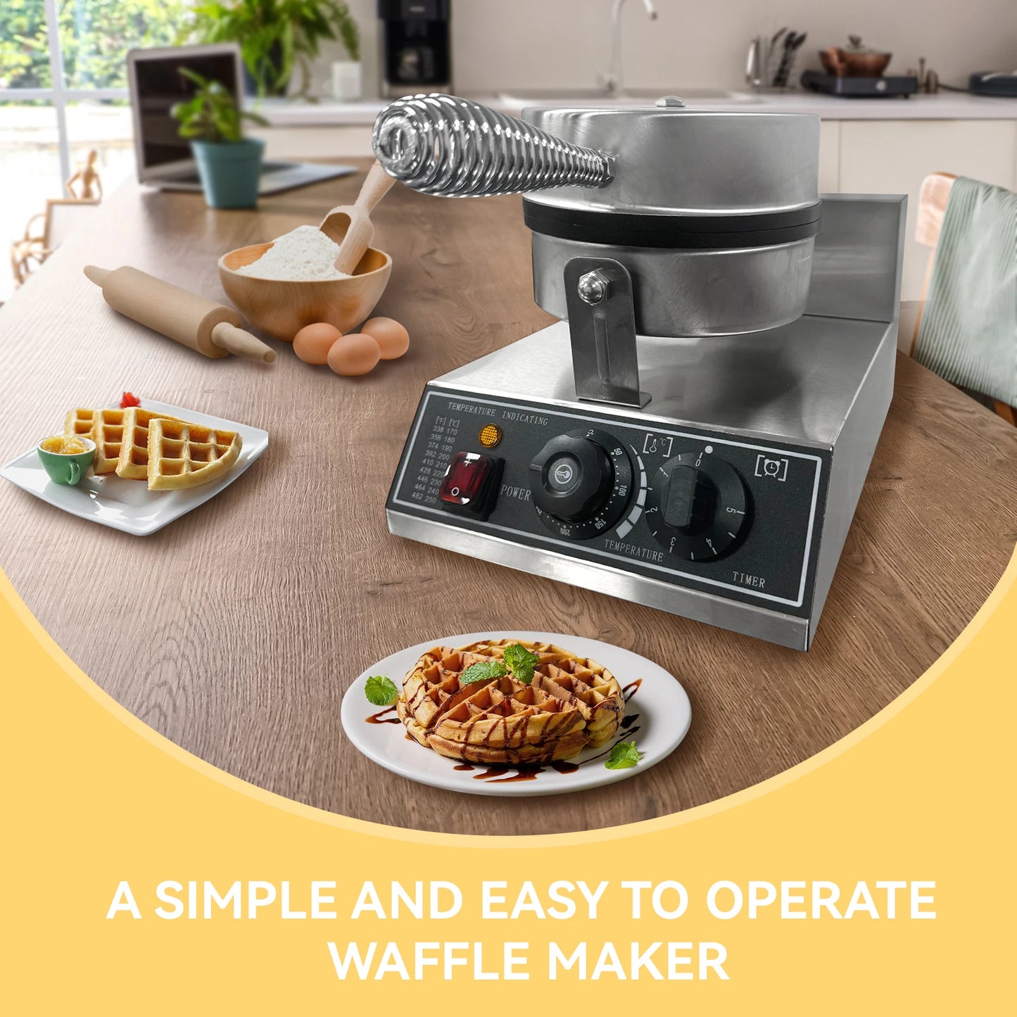 Commercial Waffle Maker Nonstick