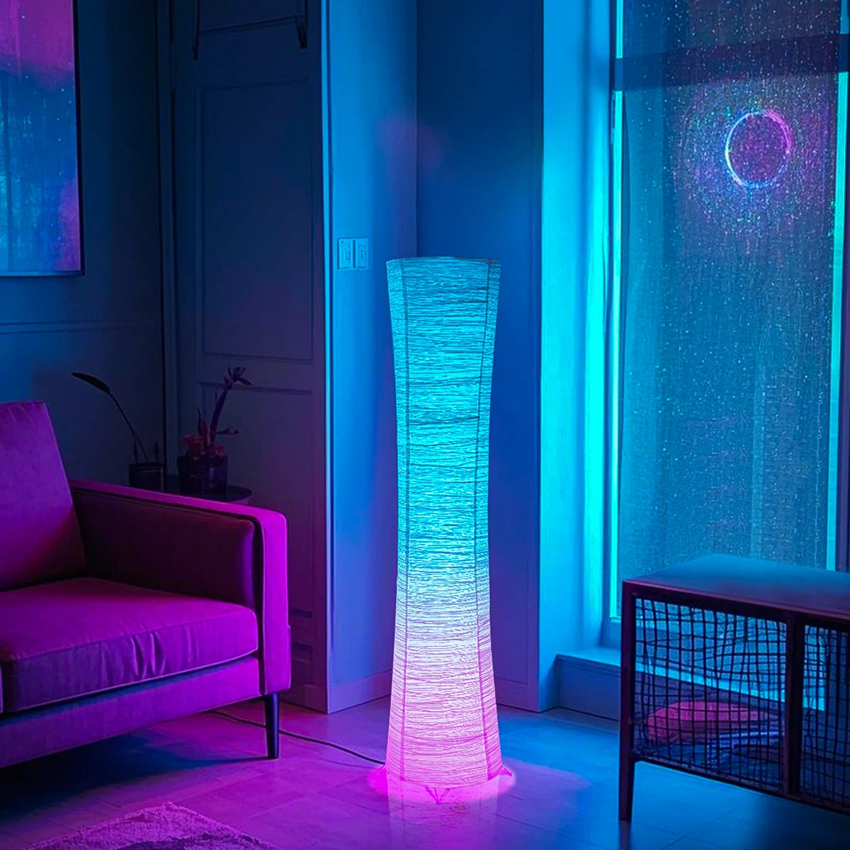 Modern Paper Lamp Remote Control for Comfortable Ambient Lighting