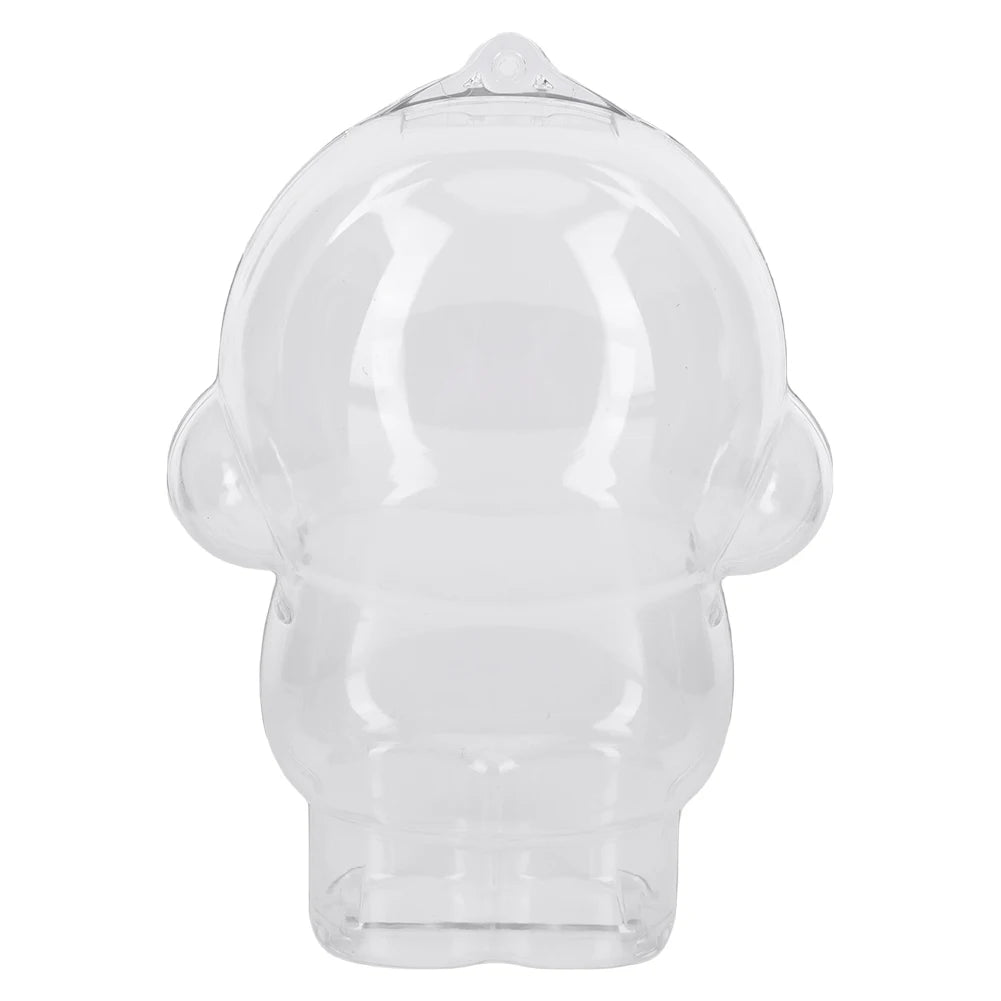 Transparent Case/Skull Panda Doll