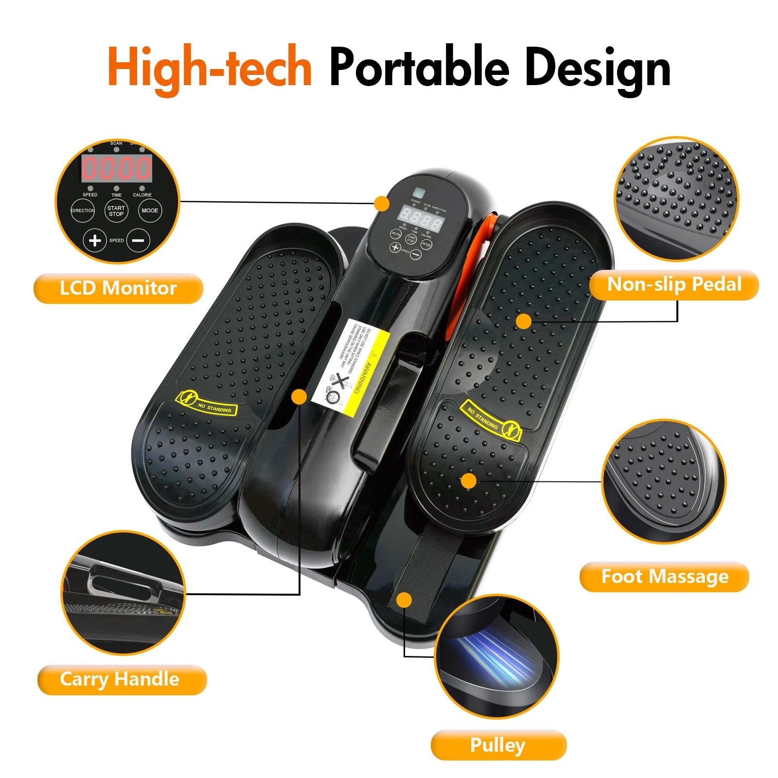 Elliptical Leg Exerciser