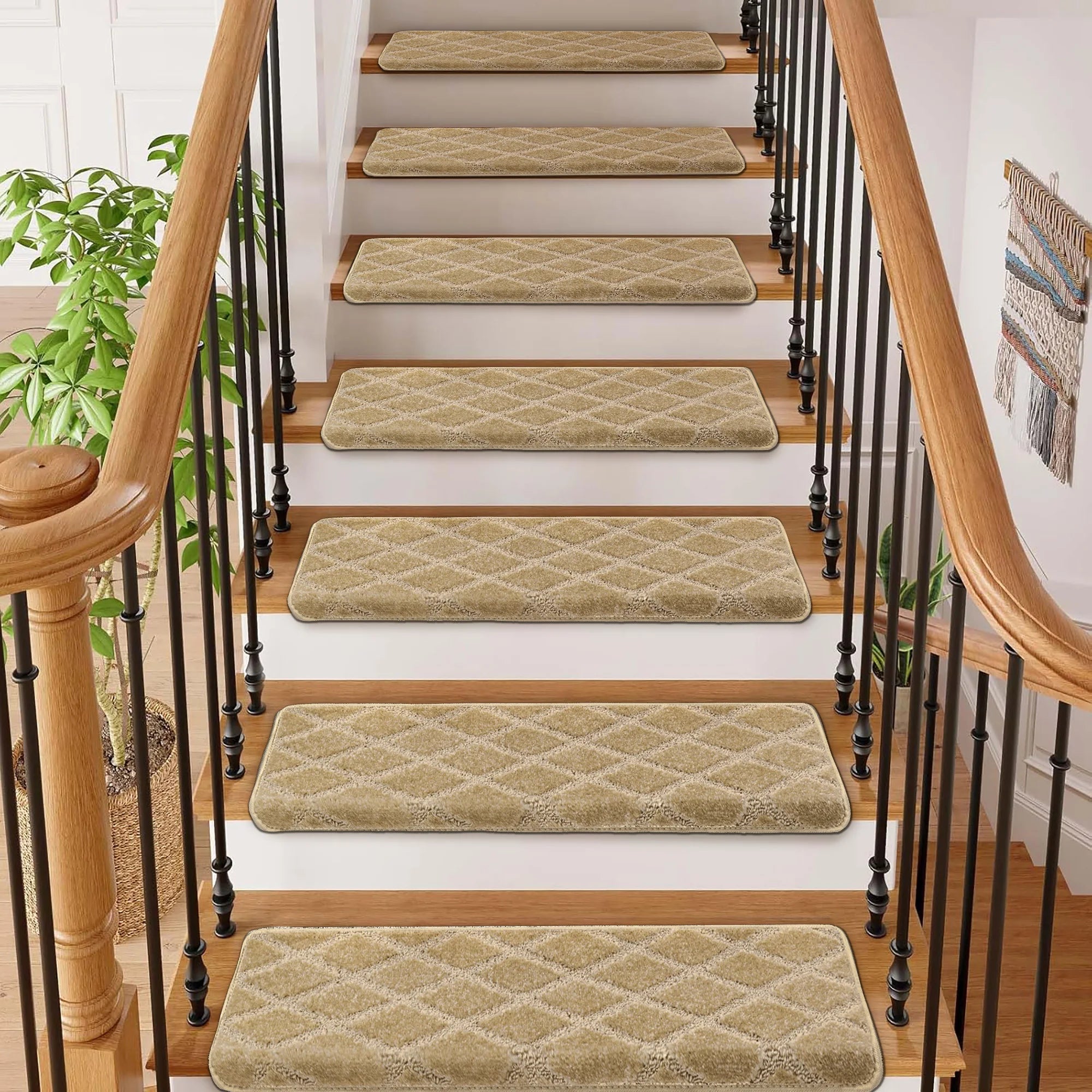 Non-Slip Carpet Stair Treads