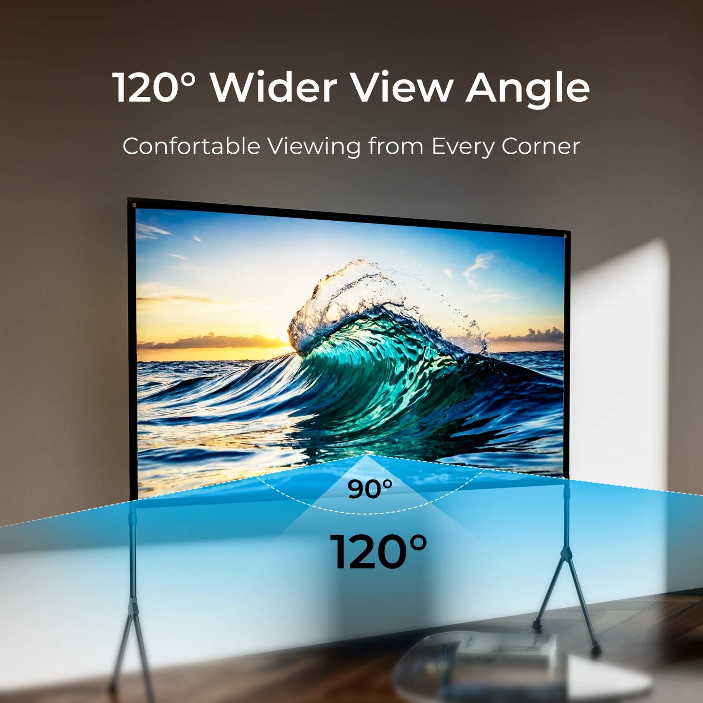 Projector Screen With Stand