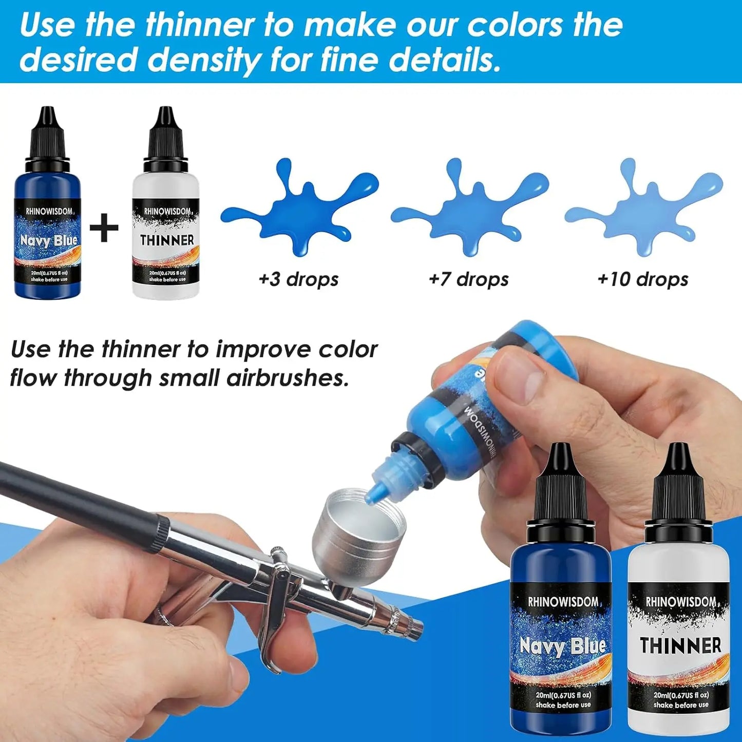 Acrylic Air Brush Paint