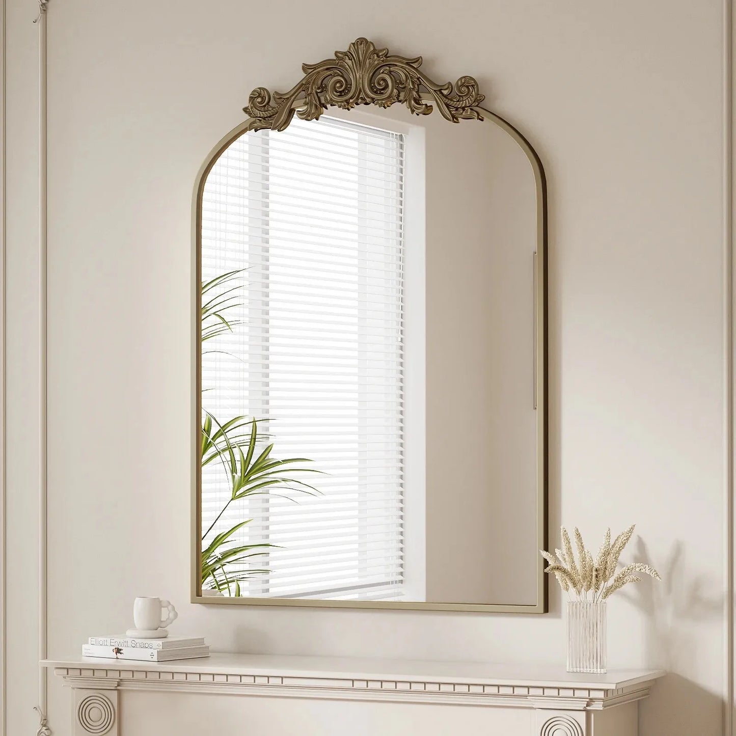 26"x38" Arched Vanity Wall Mirror