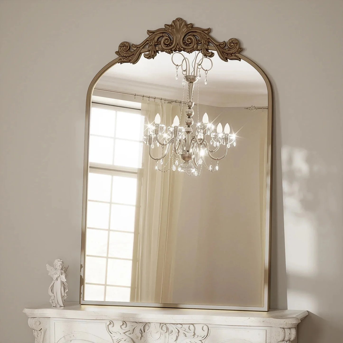 26"x38" Arched Vanity Wall Mirror