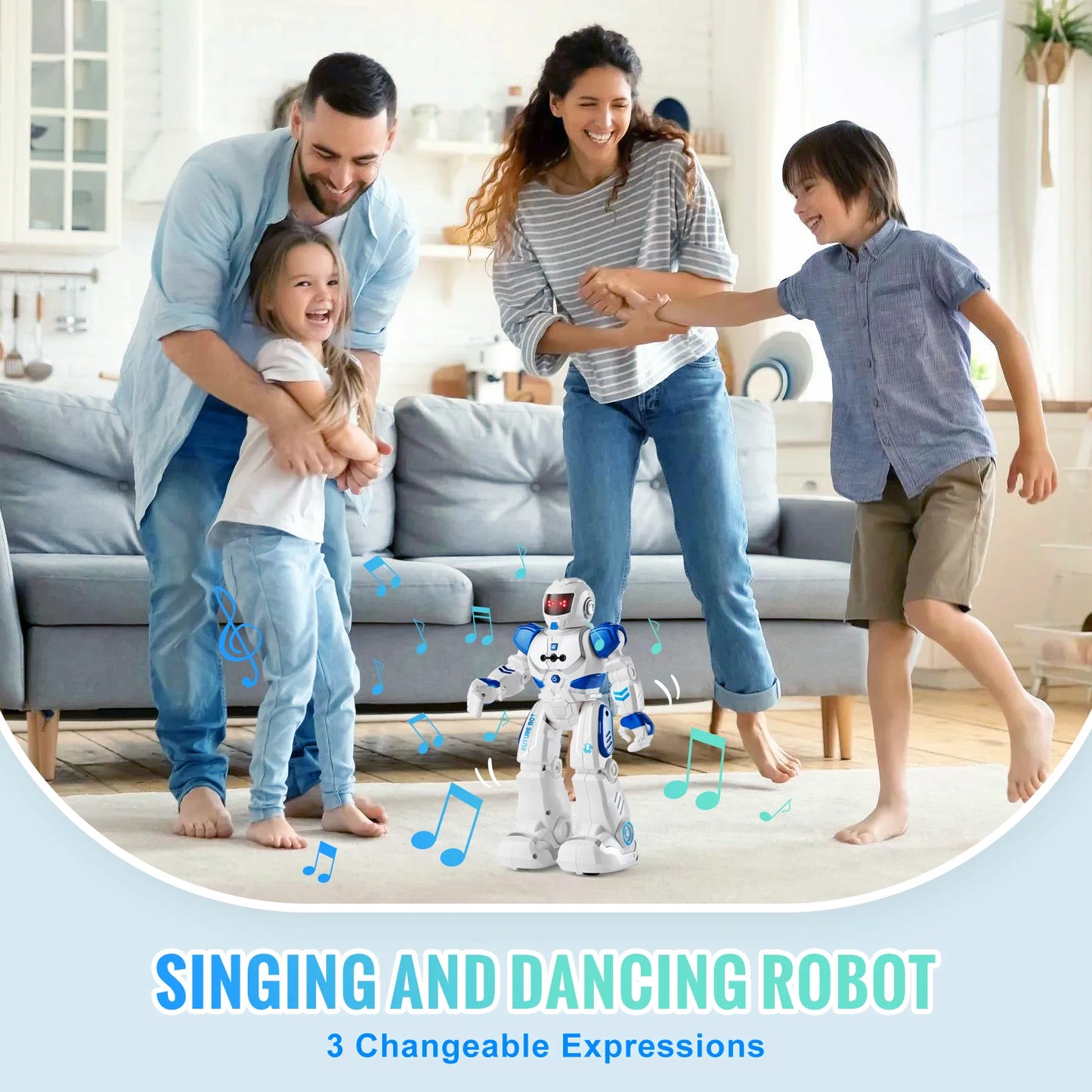 Robot Walking Singing Dancing Toy