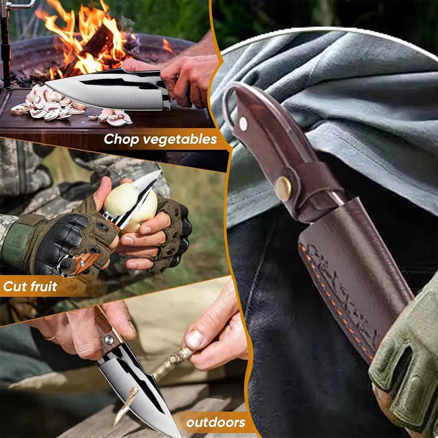 Stainless Steel Chef Knife