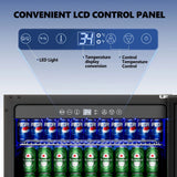 Stainless Steel Beverage Refrigerator,