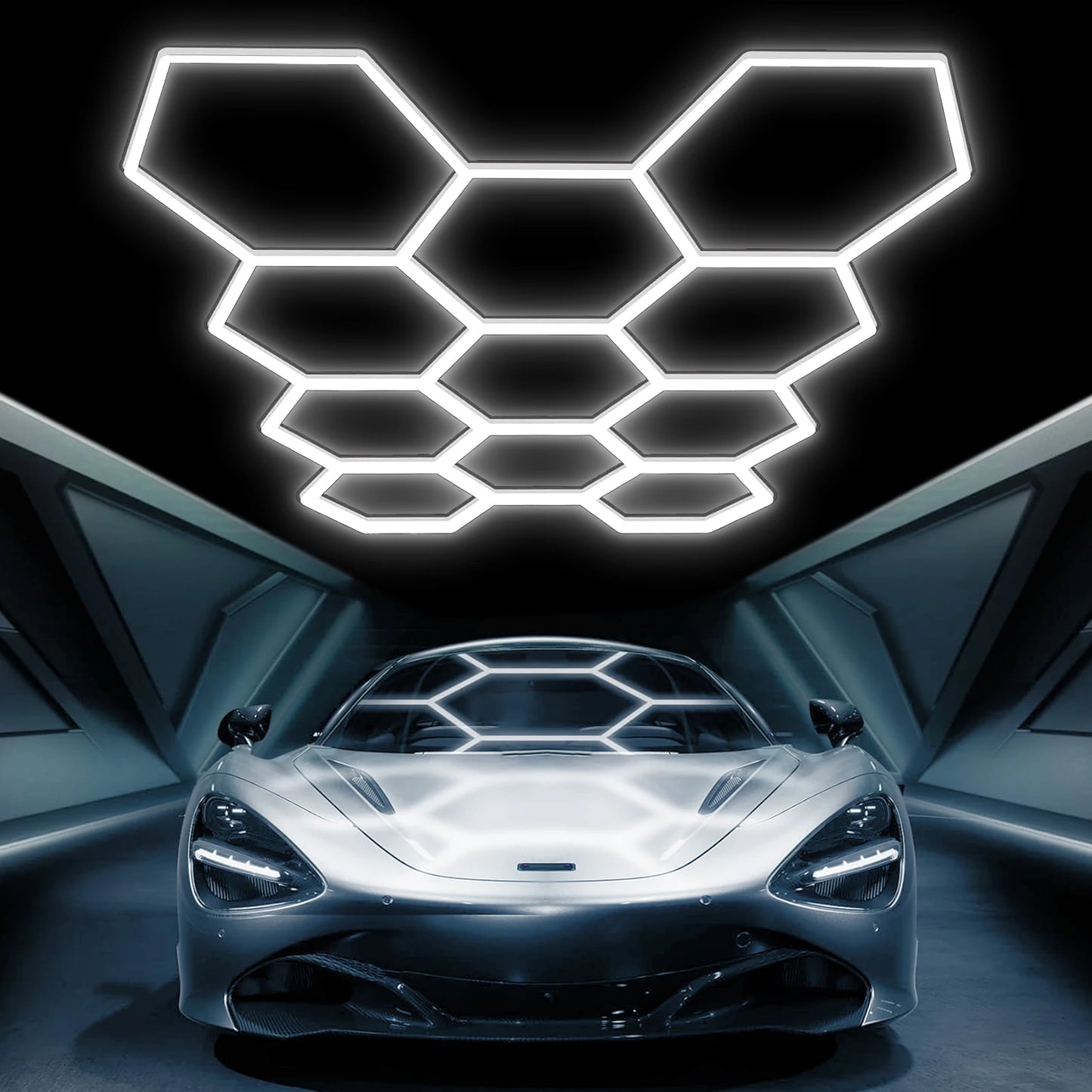 Hexagon LED Lights for Wall Decor and Room Lighting