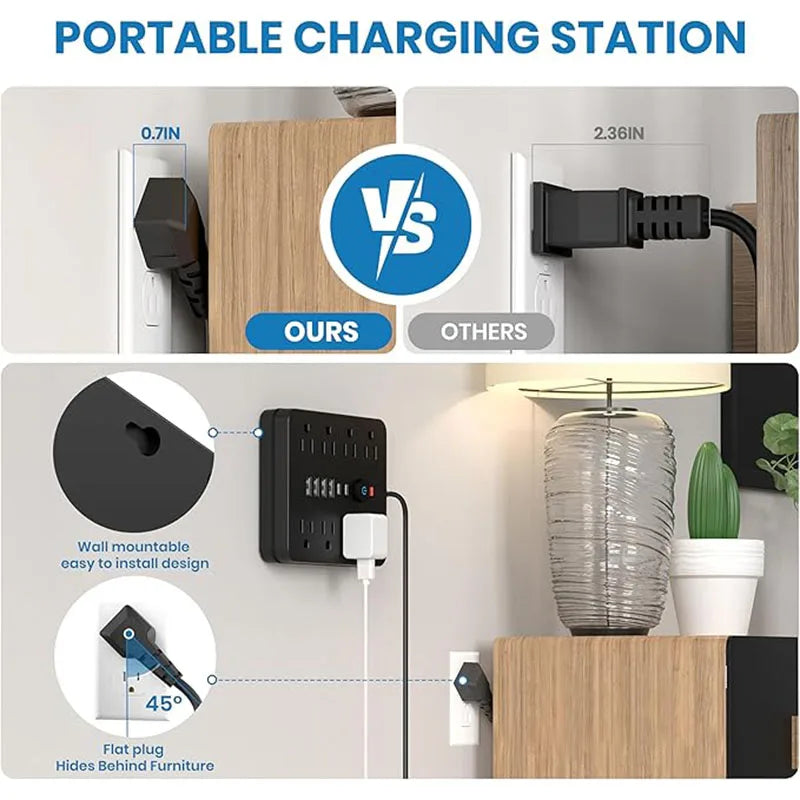 Power Strip Surge Protector