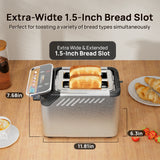Two-Slice Toaster, Smart Screen