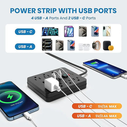 Power Strip Surge Protector