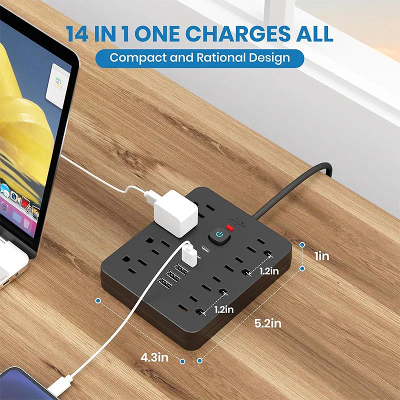Power Strip Surge Protector