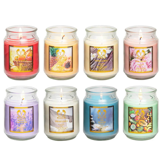 8 Aroma Scented Candles