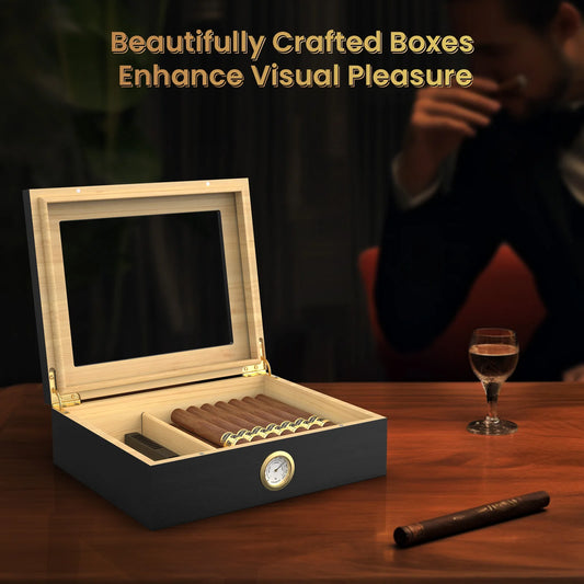 Handmade Wooden Cigar Humidor