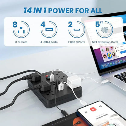 Power Strip Surge Protector
