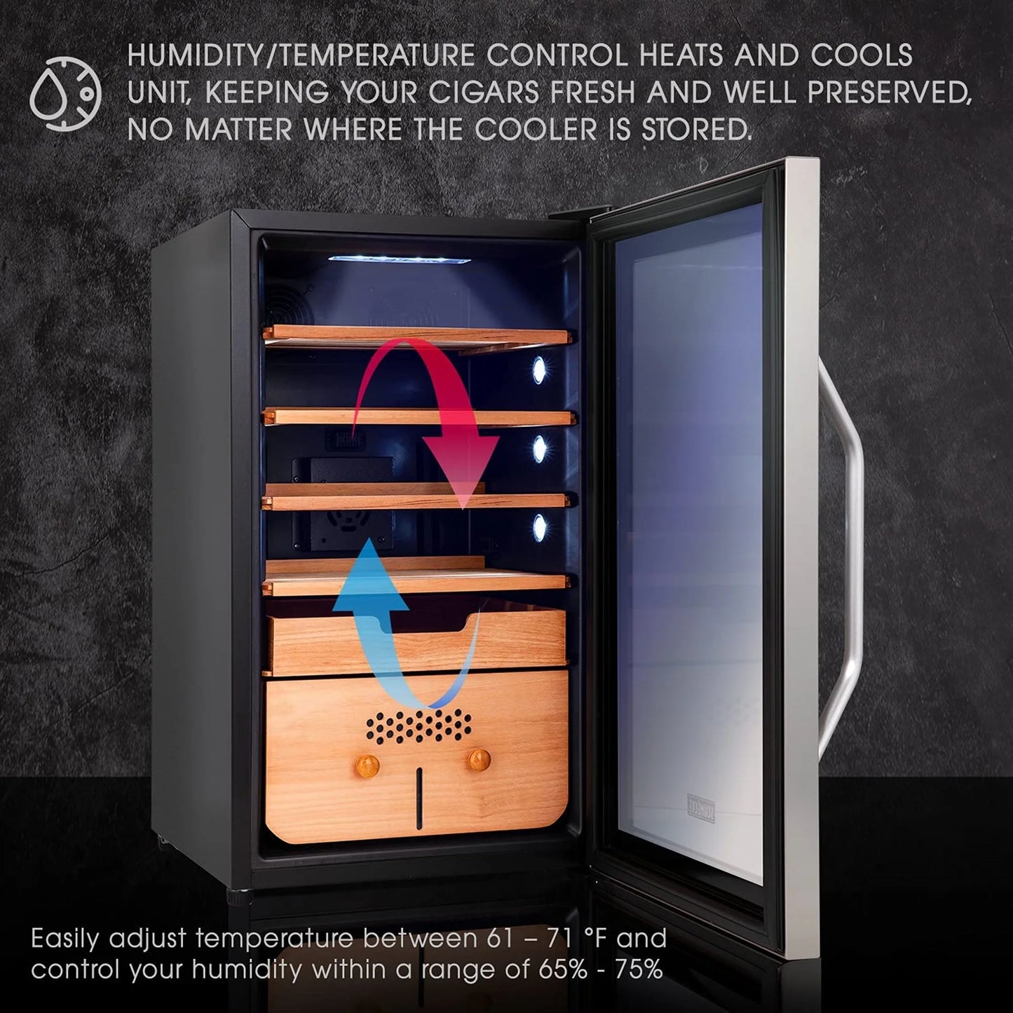 400 Cigar Humidor Cabinet