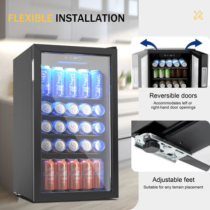 Beverage Refrigerator and Cooler