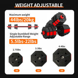 Dumbbell to Barbell Fitness Set