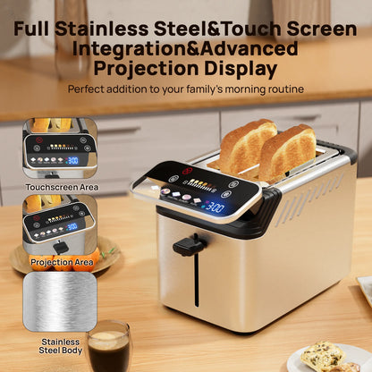 Two-Slice Toaster, Smart Screen