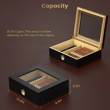 Handmade Wooden Cigar Humidor