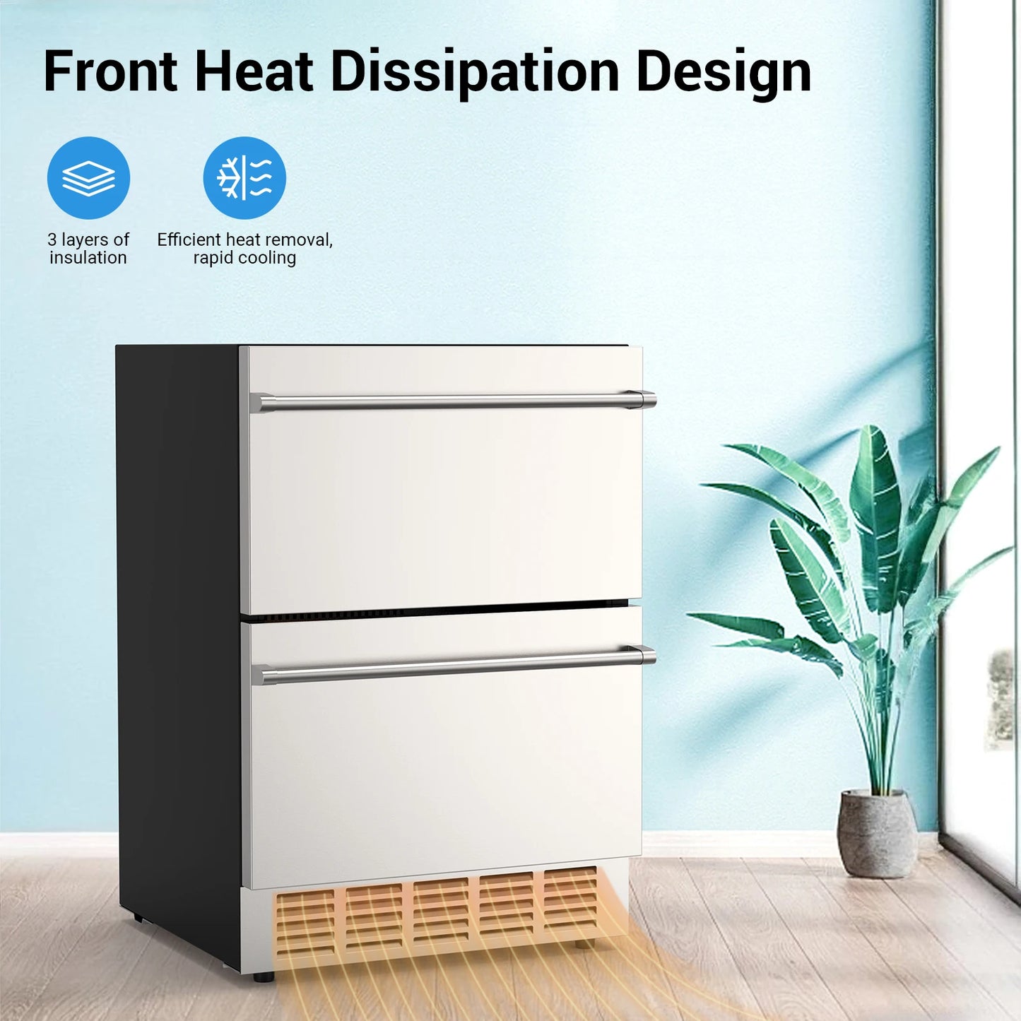 Under Counter Beverage Refrigerator