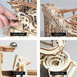 Waterwheel Wooden Building Kits