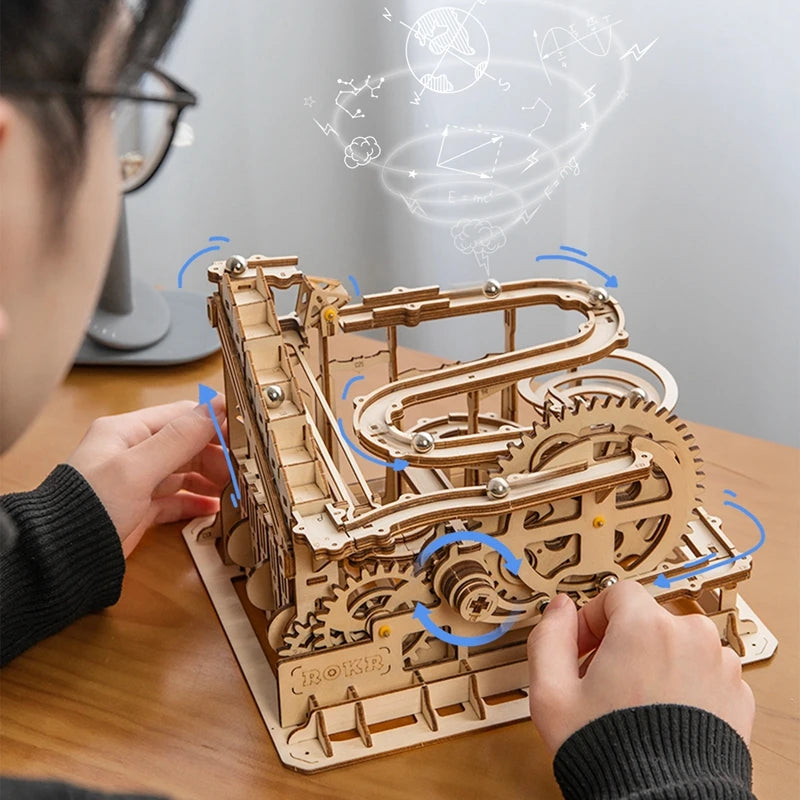 Waterwheel Wooden Building Kits