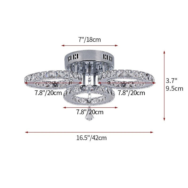 Crystal Led Chandelier