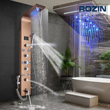 LED Intelligent Bathroom Shower