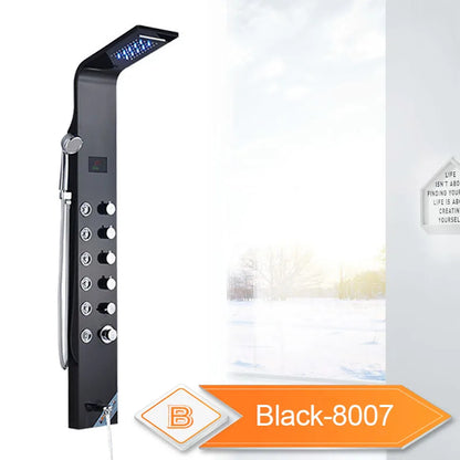 LED Intelligent Bathroom Shower