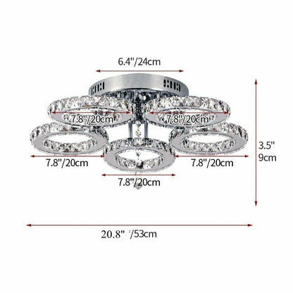 Crystal Led Chandelier