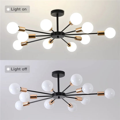 Flush Mount Ceiling Light Modern Lighting for Home & Office