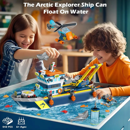 Ship Building Block Set