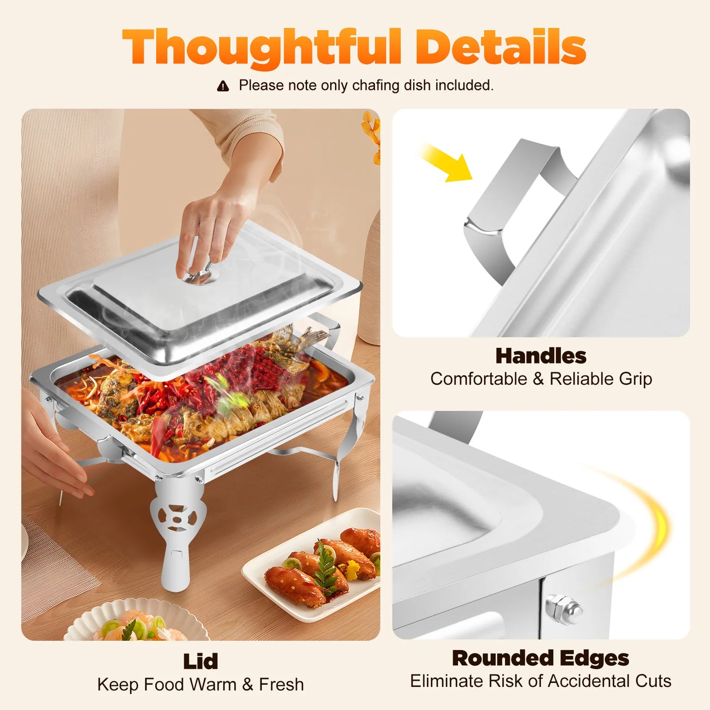 Stainless Steel Dish