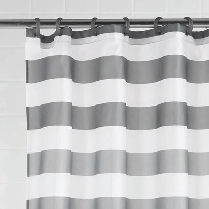Ombre Stripe Shower Curtain Set