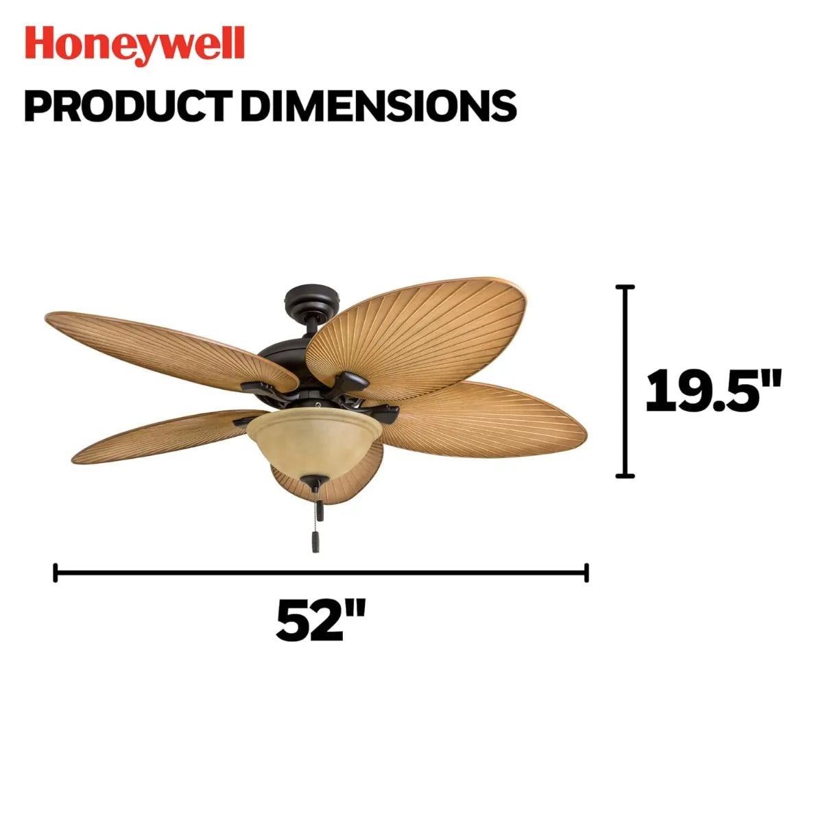 52" Indoor/Outdoor Ceiling Fan