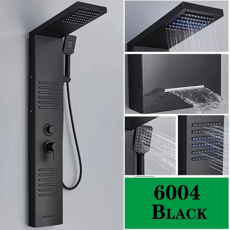 LED Shower Panel Faucet