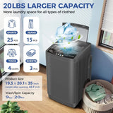Compact Portable/Washing Machine/20Lbs. Capacity