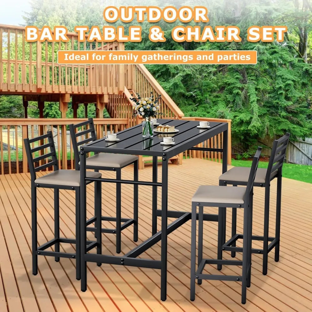 Outdoor Patio Set 5 Piece
